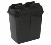 Urbn-Living 100L Duo Kitchen Bin Waste Garbage Can 2 Compartments W/ Base Connectors
