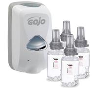 Urbn-Living 1200Ml Touch Free Automatic Soap Dispenser Wall Mounted Infrared Sensor - 1 Dispenser Unit & 4 Refills