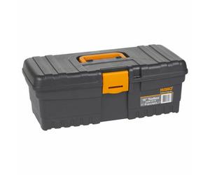 Urbn-Living 16 Plastic Heavy Duty Tool Box Lockable Storage Swing Lid - 20X40X15Cm