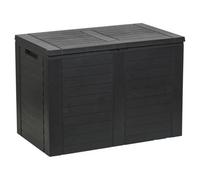 Urbn-Living 190 Litre Black Outdoor Garden Storage Box
