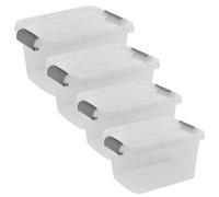 Urbn-Living 3L Colormatic Storage Box With Lids Set