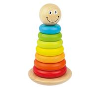 Urbn-Living 9-Pc Wooden Stacking Tower Educational Toy