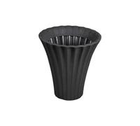 Urbn-Living Anthracite, Set Of 1 - Large Flower-Shaped Plastic Planters