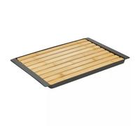 Urbn-Living Bamboo Bread Cutting Board With Crumb Tray