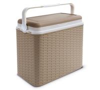 Urbn-Living Beige - 24L Rattan Design Cooler Storage Boxes