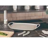 Urbn-Living Berlinger Haus 47Cm Taupe Forged Aluminium Grill Plate Griddle Handles Oven Induction