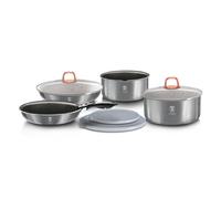Berlinger Haus Moonlight Collection 9Pc Space Saving Cookware Set Pots Pans Induction