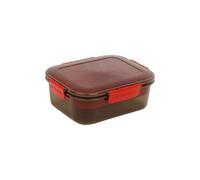 Urbn-Living Black - 1.1L Airtight Plastic Lunch Boxes