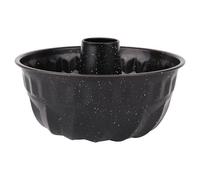 Urbn-Living Black - 23Cm Round Fluted Non Stick Cake Pan