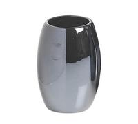 Urbn-Living Black - Ridder Shiny Ceramic Bathroom - Toothbursh Tumbler