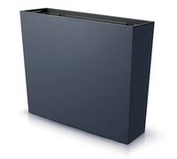 Urbn-Living Black, Set Of 1 - 58Cm Urbi Case Tall Rectangular Planter