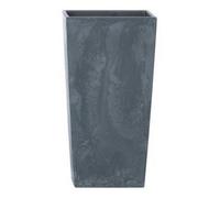 Urbn-Living Black, Set Of 1 - Urbi 20Cm Concrete Effect Square Planter With Internal Insert