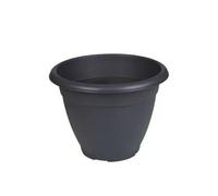 Urbn-Living Black Small Round Pot - 22X30X30Cm