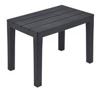 Urbn-Living Black Weatherproof Plastic Garden Table