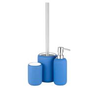 Urbn-Living Blue - 4-Pcs Lulu Bath Accessories Set - Matt Colour