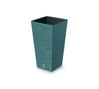 Urbn-Living Blue - Furu Square Tall Planters With Inserts - 38X20X20 Cm