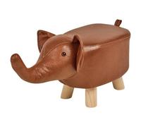 Urbn-Living Brown - Children's Elephant Stool Seat