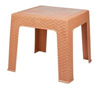 Urbn-Living Cappuccino - Rattan Effect Bistro Coffee Table Garden Furniture