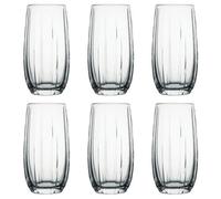 Urbn-Living Clear, Set Of 6 - Pasabahce Linka Coloured Glasses Sets 500Ml