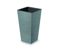 Urbn-Living Concrete - Furu Square Tall Planters With Insert - 50X26.5X26.5 Cm