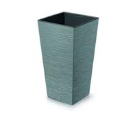 Urbn-Living Concrete - Furu Square Tall Planters With Insert - 66X34.5X34.5 Cm