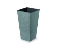 Urbn-Living Concrete - Furu Square Tall Planters With Inserts - 45X24X24 Cm