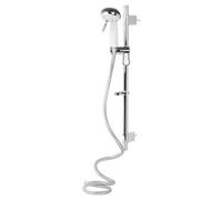 Urbn-Living Croydex Flexi-Fit Chrome Shower Head Set With Adjustable Slider Bar