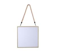 Urbn-Living Gold - Square Mirror With Rope