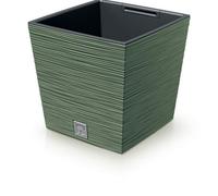 Urbn-Living Green - Furu Square Low Planter With Insert - 23.5X24X24 Cm