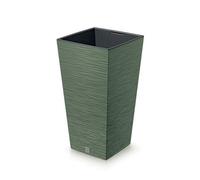 URBNLIVING XXL Extra Large Square Tall Modern Look Planter Flower Plant Pot Indoor Outdoor Garden Decor (Anthracite)