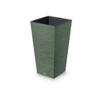 Urbn-Living Green - Furu Square Tall Planters With Inserts - 38X20X20 Cm