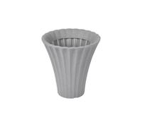 Urbn-Living Grey, Set Of 1 - Large Flower-Shaped Plastic Planters