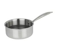 Urbn-Living Hextec 18Cm Diameter Non Stick Stainless Steel Induction Saucepan Pan Kitchen Cookware
