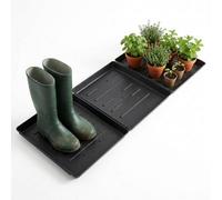 Urbn-Living Large Waterproof Boot Tray, 3 Piece Shoe & Drip Protector Mats