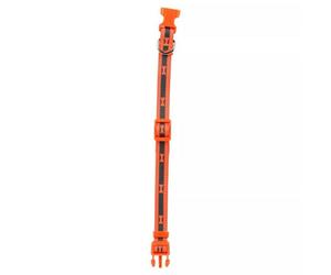 Urbn-Living Orange - Medium Nylon Adjustable Dog Collars - 30Cm - 50Cm