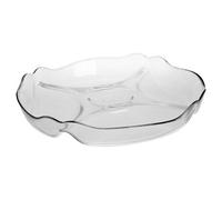 Urbn-Living Pasabahce 25Cm Width 5 Compartment Glass Serving Dish Bowl Appetiser Snack Tapas Dips Table