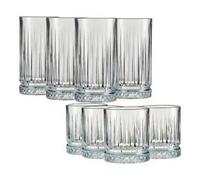 Urbn-Living Pasabahce Whiskey & Highball Glass Set - 355 & 435 Ml