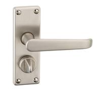 Urbn-Living Satin Nickel, Bathroom - Urfic Victoria Lever Door Handles