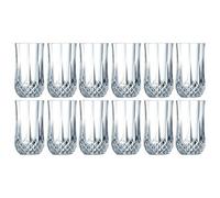 Urbn-Living Set Of 12 - Eclat Cristal D'arques Hi-Ball Tumbler 280Ml