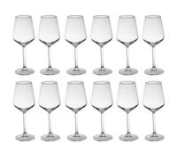 Urbn-Living Set Of 12 - Pasabahce Napa 360Ml Stemmed Wine Glasses