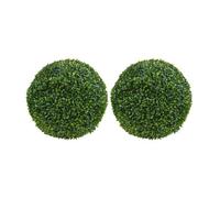 Urbn-Living Set Of 2 - 23Cm Artificial Decorative Hanging Ball Tree