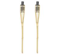 Urbn-Living Set Of 2 - 2Ft Bamboo Torch Lantern - Outdoor Lighting Burner