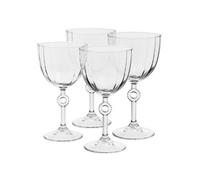 Urbn-Living Set Of 4 - 270Ml Stemmed Wine & Dessert Goblets