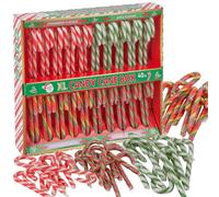 Urbn-Living Set Of 4 - Xl Multi Flavour Christmas Candy Canes