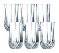 Urbn-Living Set Of 6 - Eclat Cristal D'arques Hi-Ball Tumbler 280Ml