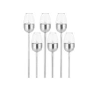 Urbn-Living Set Of 6 - Solar Flame Led Stake Lights