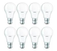 Urbn-Living Set Of 8 - Osram E27 Warm White Dimmable Led Bulbs 13W (100W)
