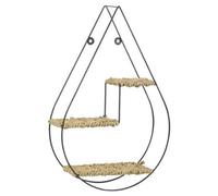 Urbn-Living Tear-Shaped Hanging Wall Shelf
