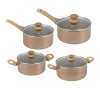 Urbn-Living Urbn-Chef Ceramic Rose Gold Cookware Set