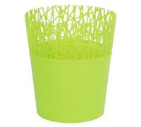 Urbn-Living Urbnliving 11.3Cm Width Plastic Flower Plant Garden Indoor Outdoor Herb Planter Pots Modern Lime Green Small
